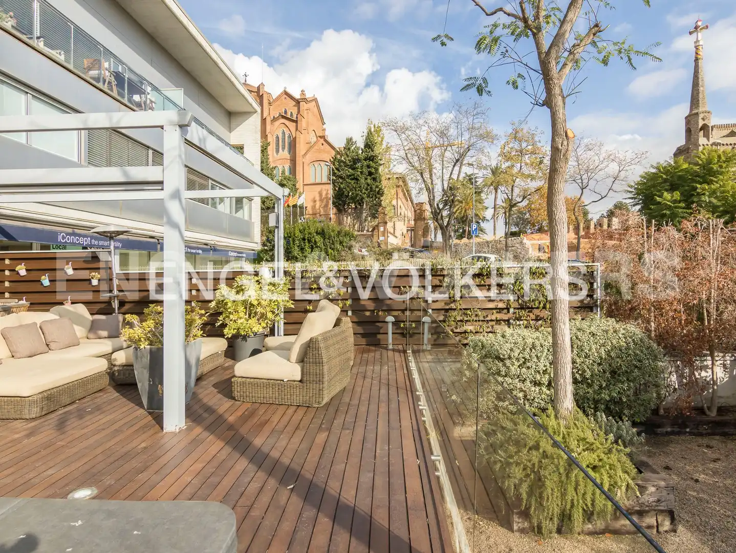 Terraza de Casa adosada en venta en Sarrià - Sant Gervasi