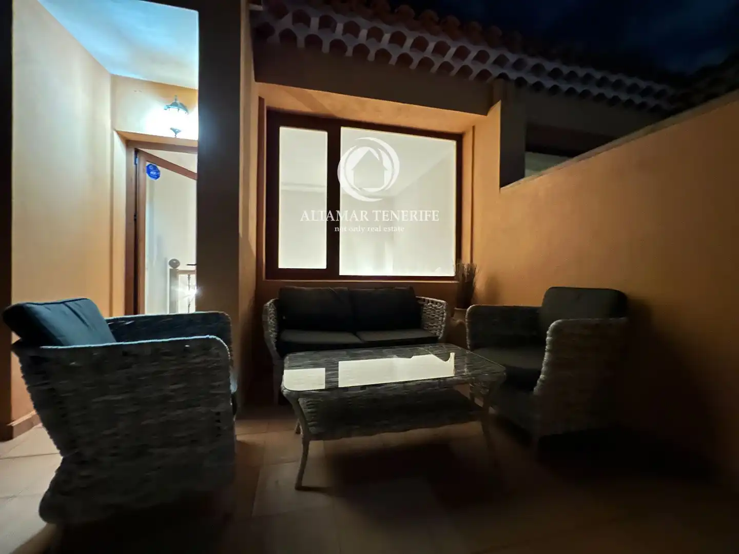 Terrace of Detached homes for rent in Adeje  with Terrace, Swimming Pool and Furnished