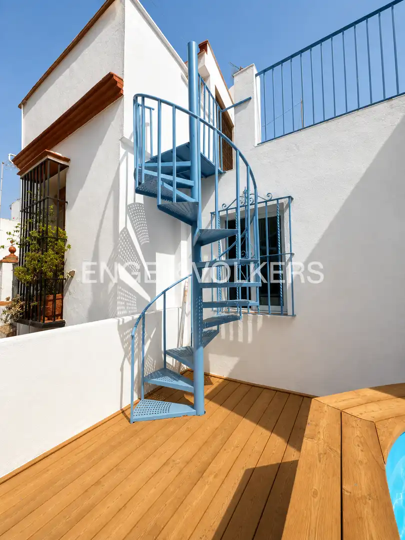 Terraza de Casa adosada en venta en Sevilla con Aire acondicionado, Calefacción y Terraza