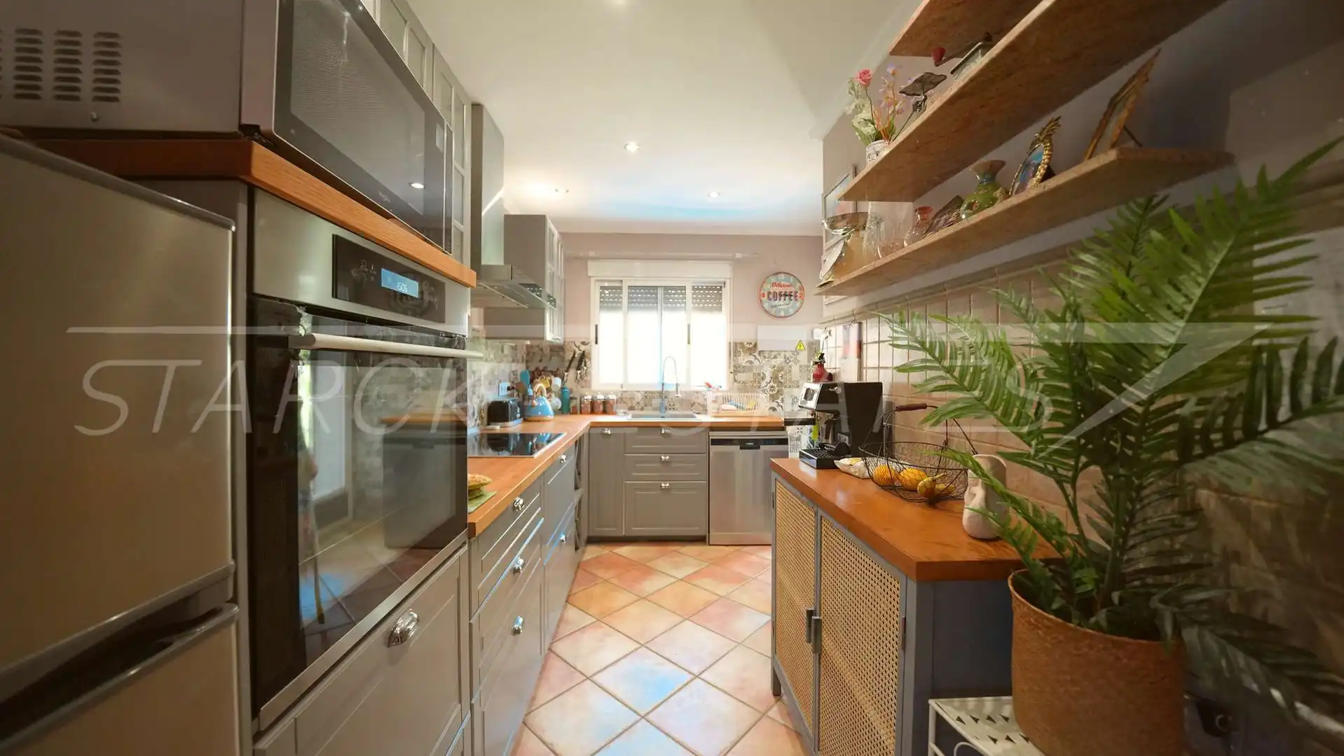 Kitchen of Houses for sale in El Ràfol d'Almúnia  with Air Conditioner, Private garden and Swimming Pool