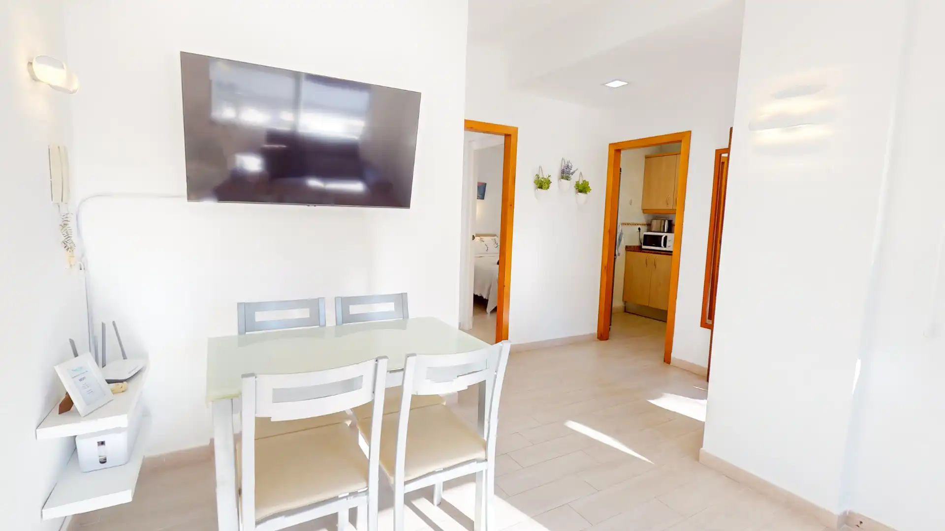 Esszimmer von Wohnung zur Miete in Dénia mit Klimaanlage, Heizung und Terrasse