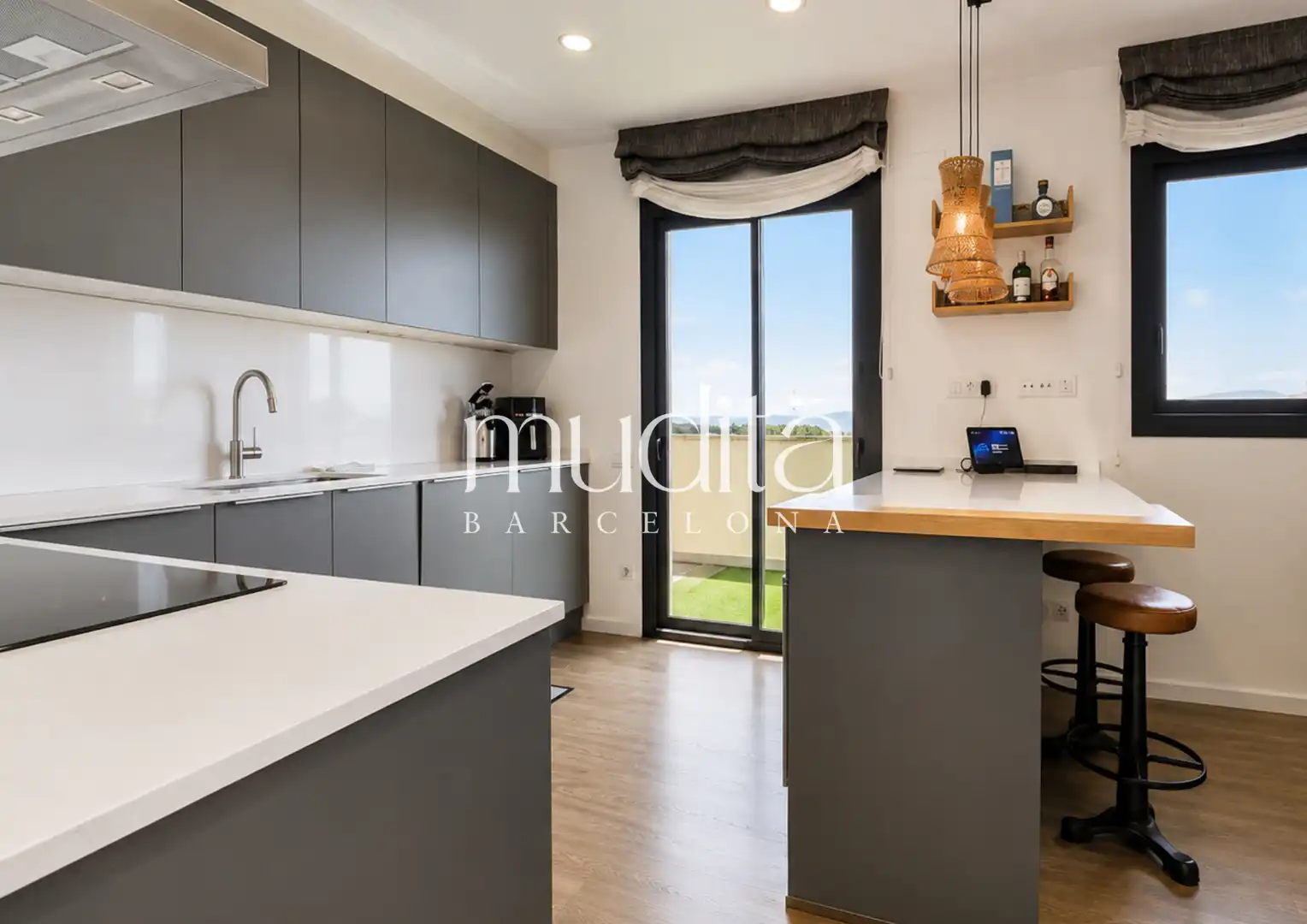 Kitchen of Attic for sale in L'Ametlla del Vallès  with Heating, Private garden and Terrace