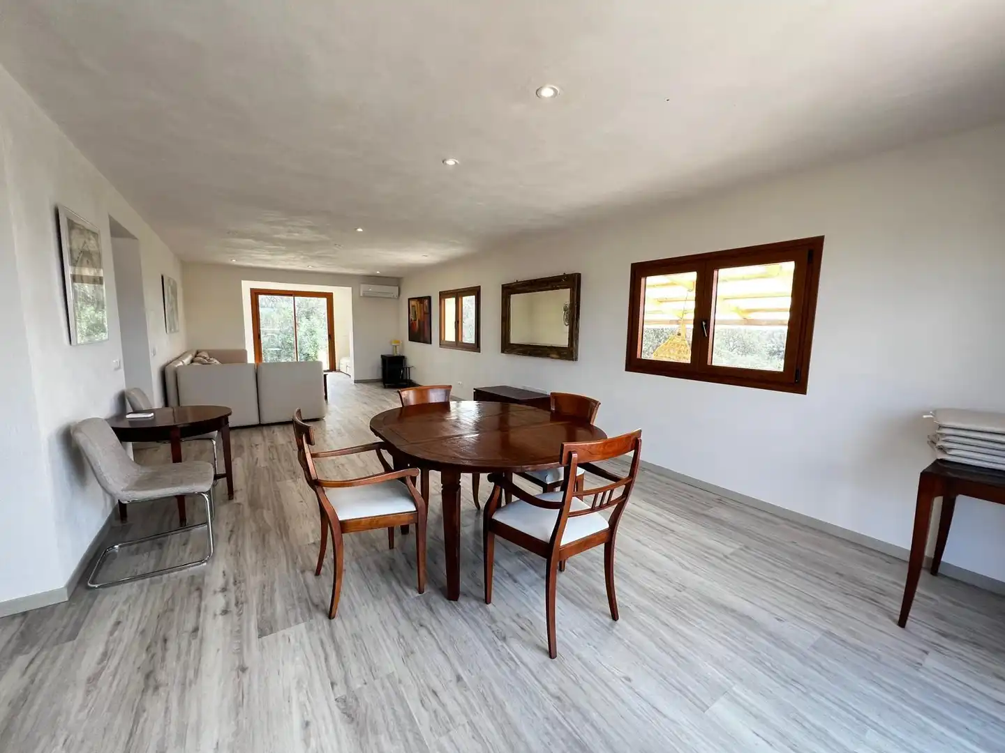 Comedor de Finca rústica de alquiler en Santanyí con Aire acondicionado, Calefacción y Terraza