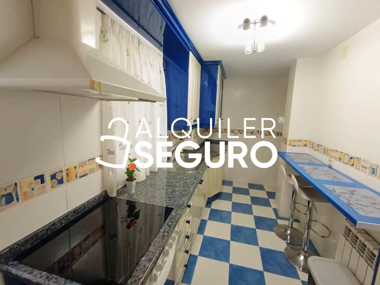 Cuina de Pis de lloguer en Leganés amb Calefacció i Moblat