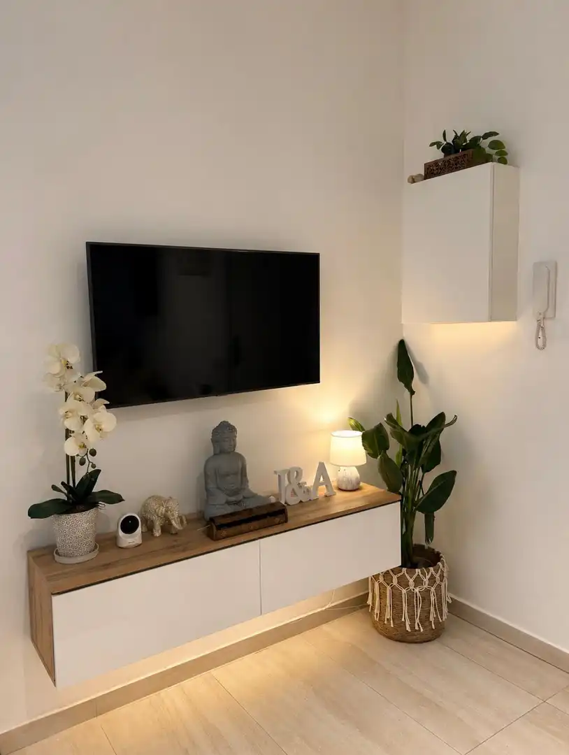 Living room of Duplexes for rent to own in Barcelona  with Air Conditioner, Private garden and Pets allowed