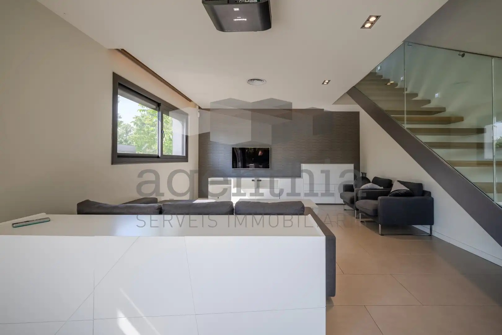 Living room of Houses for sale in Vilobí d'Onyar  with Heating, Storage room and Furnished