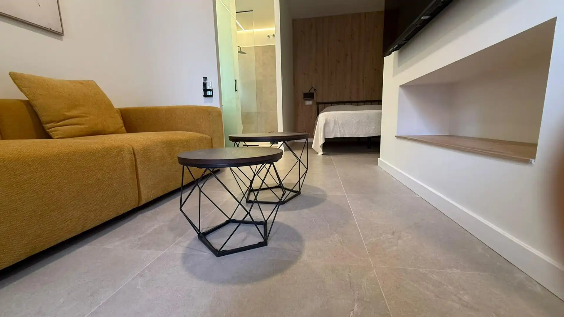 Sala de estar de Planta baja en venta en Bormujos con Aire acondicionado y Amueblado