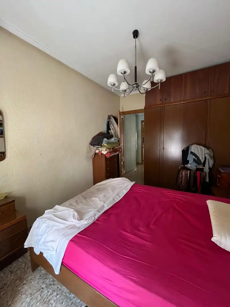 Bedroom of Flat for sale in Elda  with Air Conditioner and Furnished