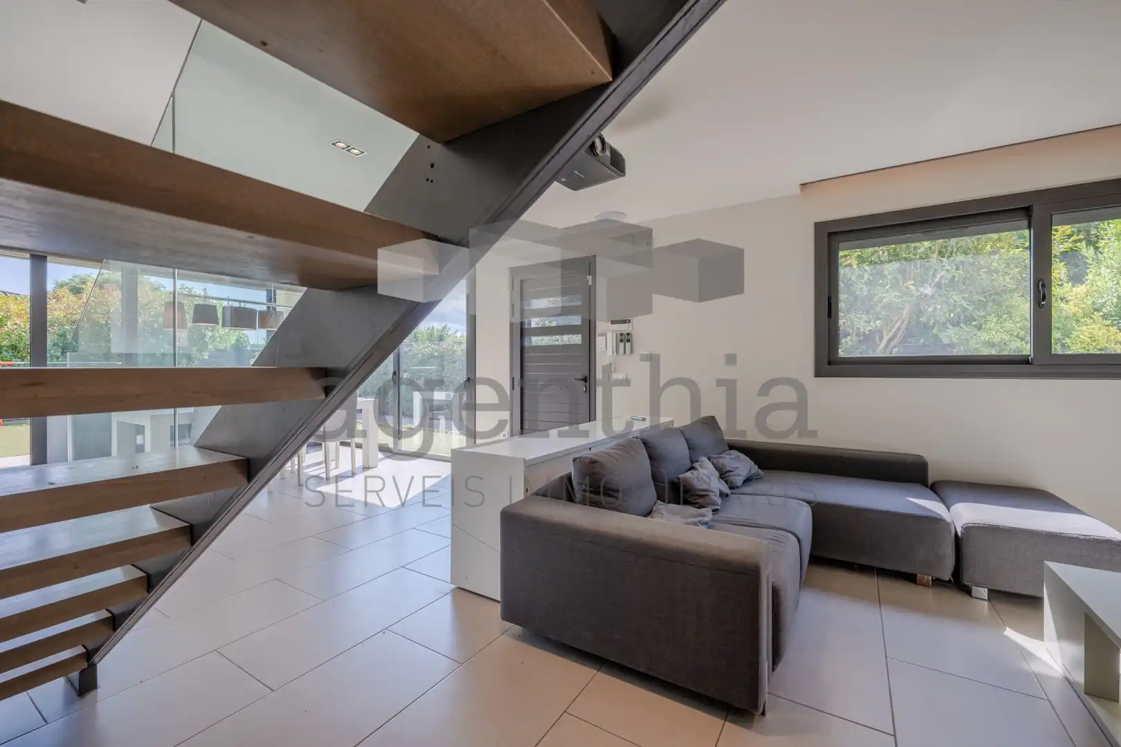 Living room of Houses for sale in Vilobí d'Onyar  with Heating, Storage room and Furnished