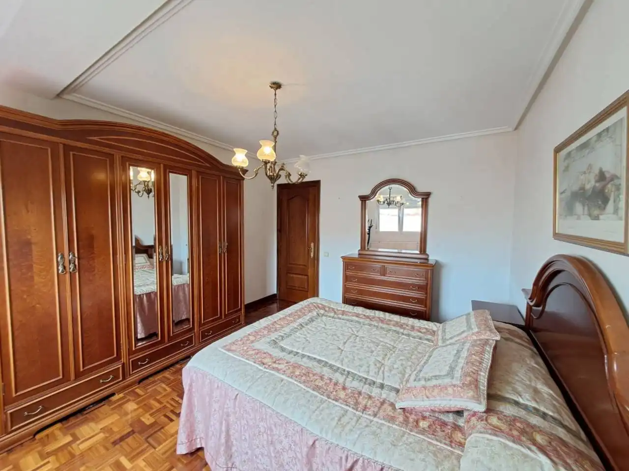 Bedroom of Flat for sale in Burgos  with Heating and Terrace