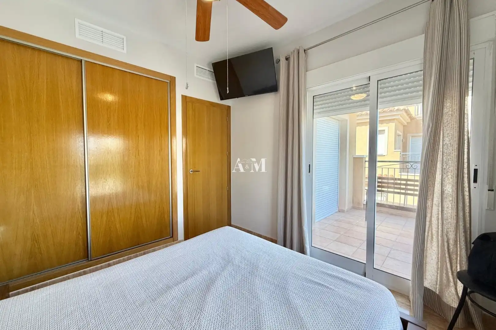 Dormitori de Casa o xalet de lloguer en Pilar de la Horadada amb Aire condicionat, Calefacció i Terrassa