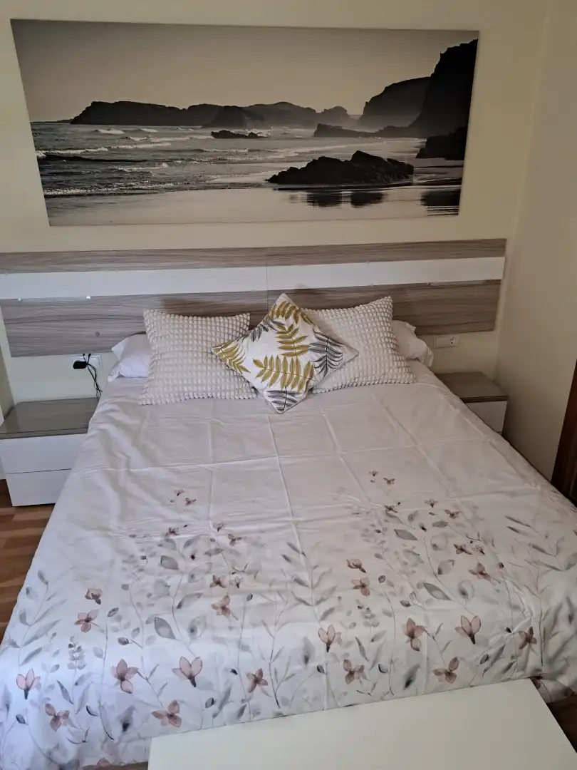 Bedroom of Flat for sale in Foz  with Heating, Storage room and Furnished