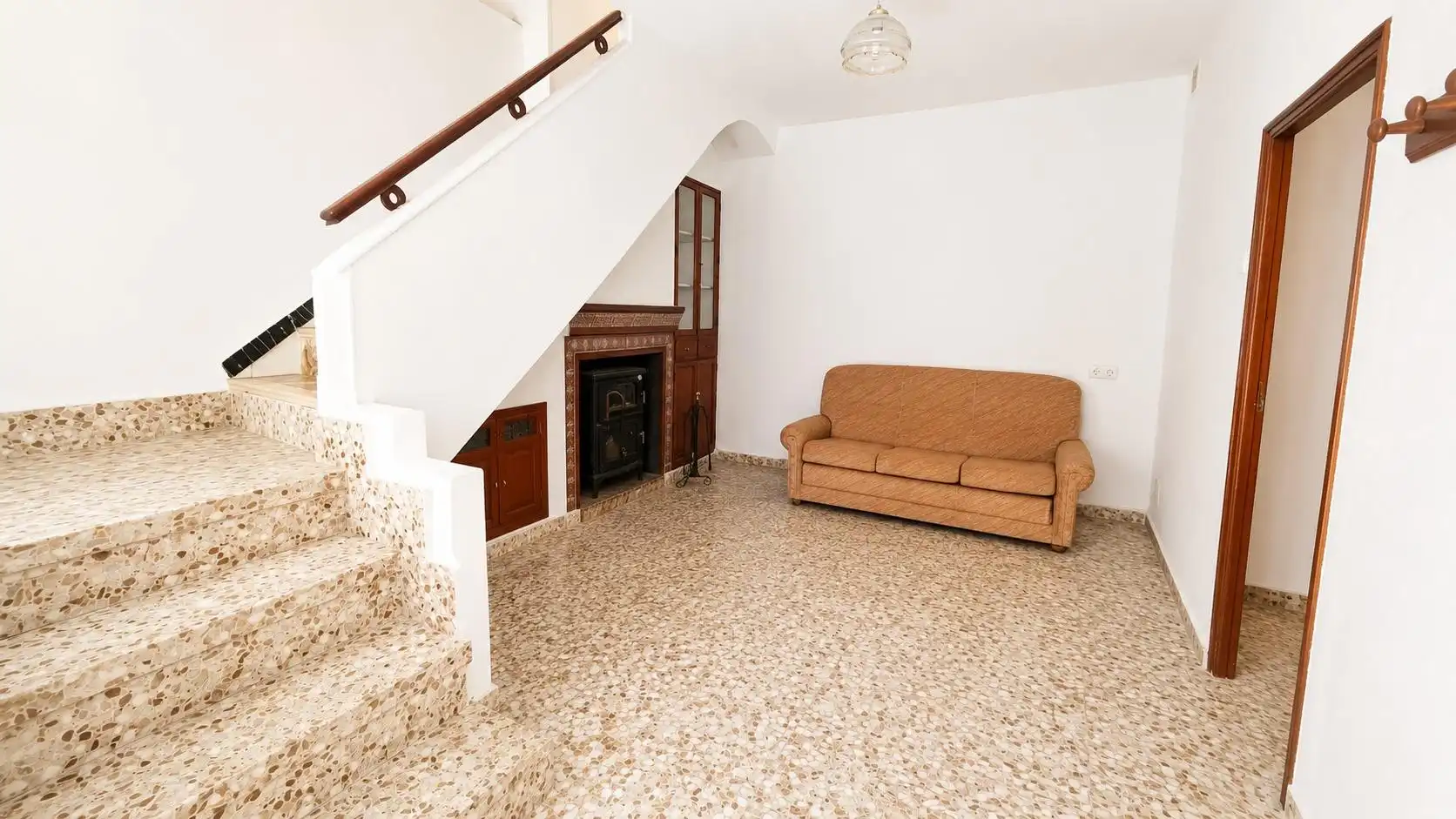Living room of Houses for sale in Abarán  with Terrace and Furnished