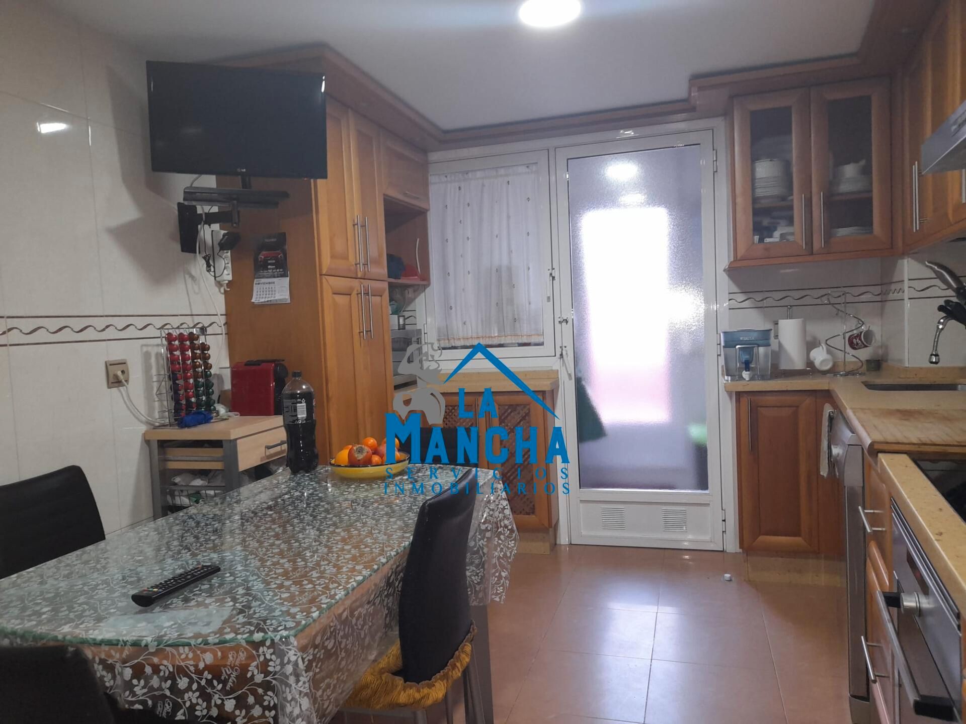 Kitchen of Flat for sale in  Albacete Capital  with Air Conditioner, Heating and Terrace