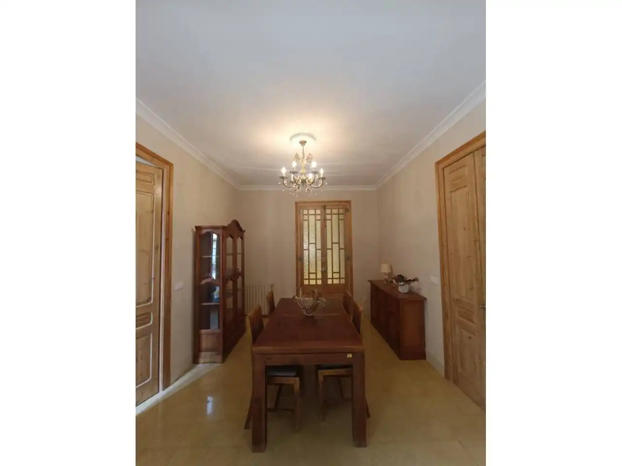 Dining room of Flat for rent in Ponts  with Heating, Furnished and Balcony