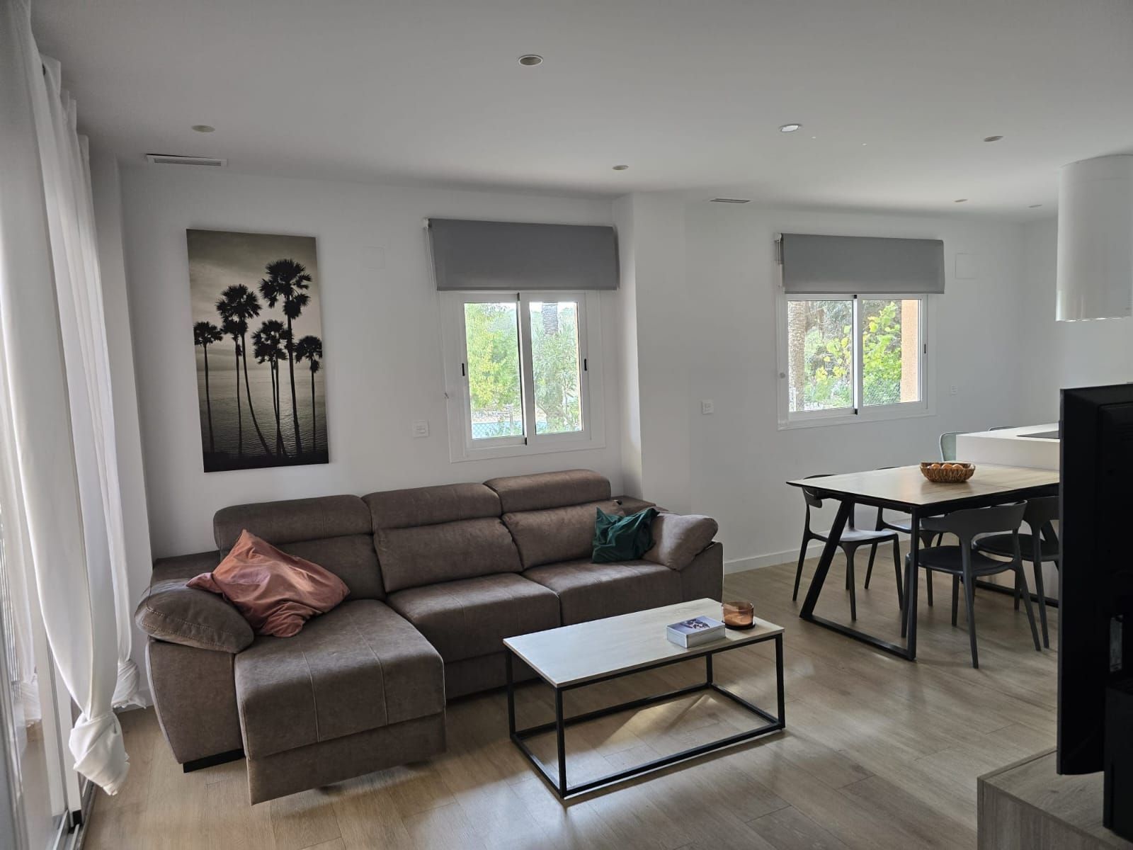 Living room of Flat to rent in Guardamar del Segura  with Air Conditioner, Terrace and Storage room