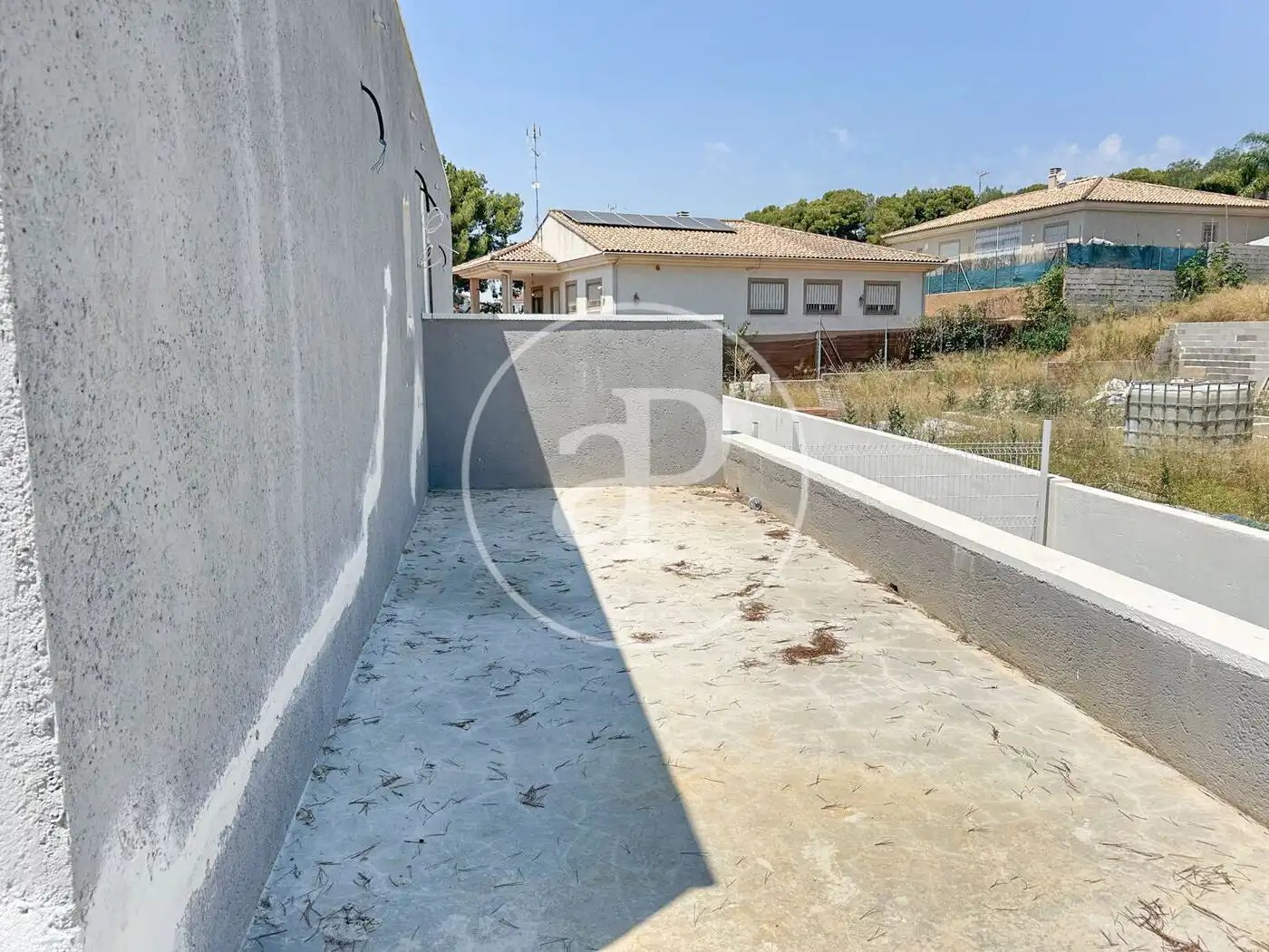 Vista exterior de Casa adosada en venta en Godelleta con Jardín privado, Terraza y Balcón