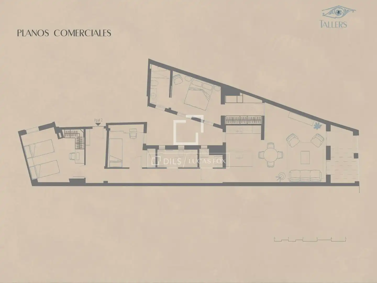 Flat for sale in Barcelona  with Air Conditioner, Terrace and Swimming Pool