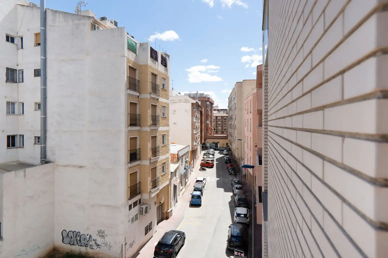 Vista exterior de Piso en venta en Molina de Segura con Balcón