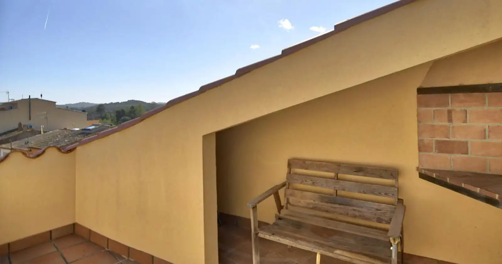 Terrasse von Einfamilien-Reihenhaus zum Verkauf in Palafrugell mit Klimaanlage, Heizung und Terrasse