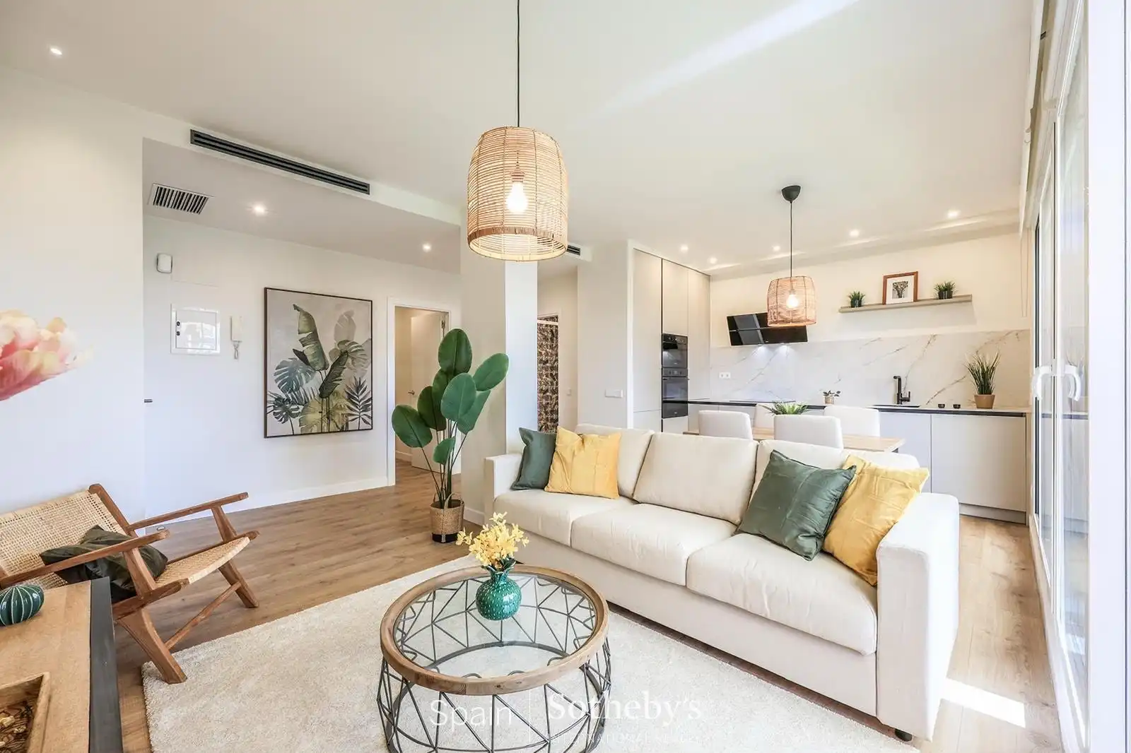 Sala d'estar de Àtic en venda en Madrid amb Aire condicionat, Calefacció i Terrassa