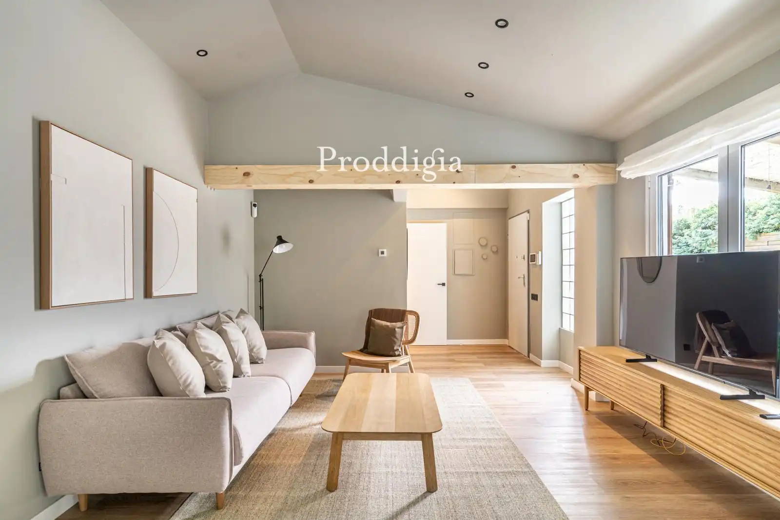 Sala de estar de Casa o chalet de alquiler en Sant Cugat del Vallès con Terraza, Piscina y Amueblado