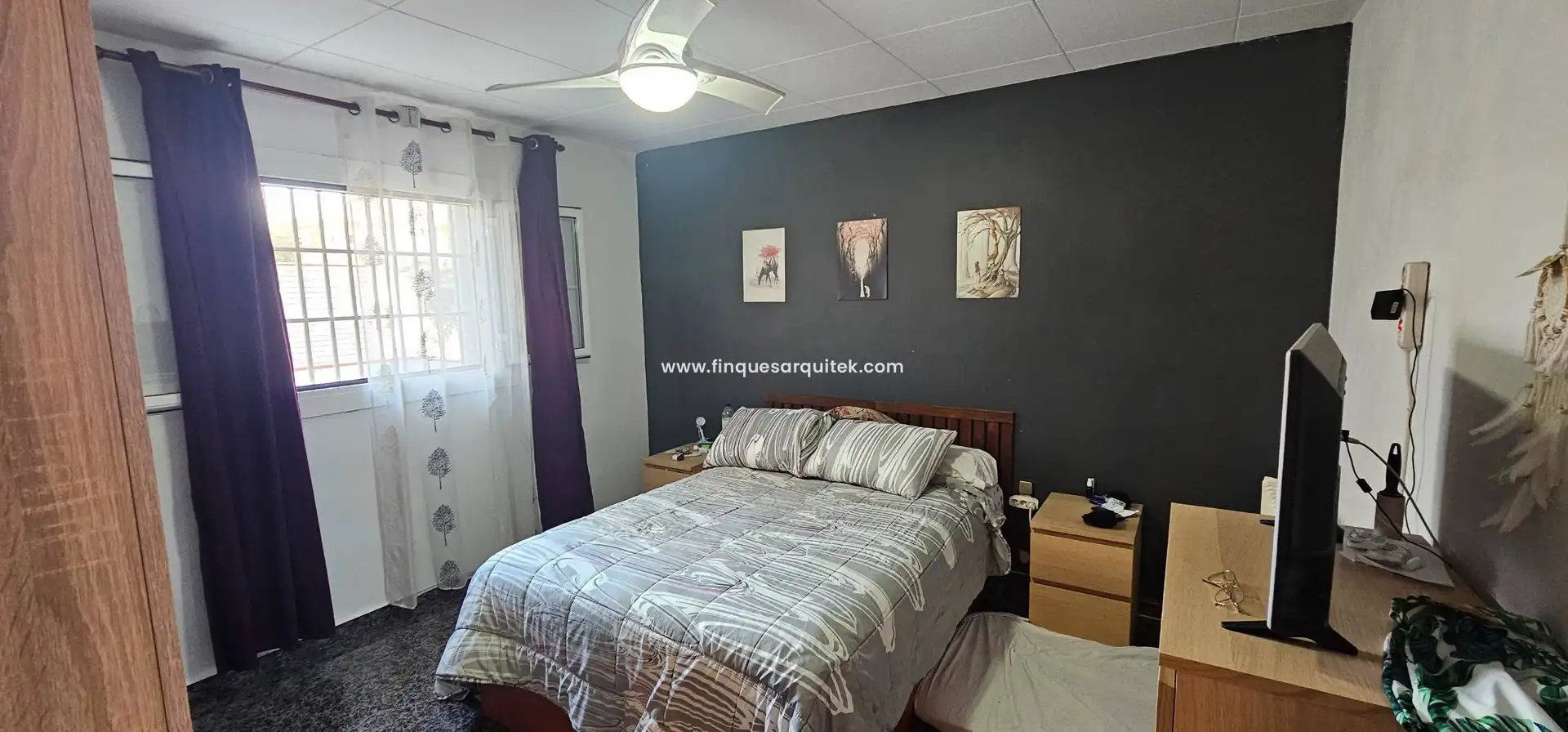 Bedroom of Houses for sale in Lleida  with Air Conditioner, Heating and Terrace