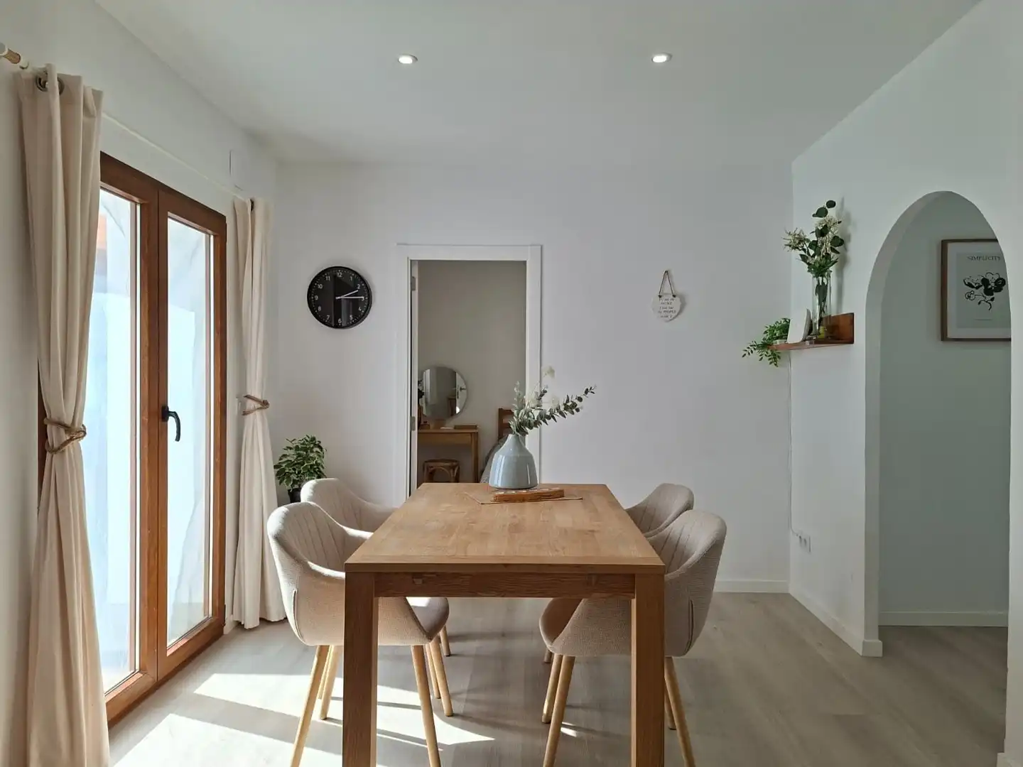 Comedor de Casa adosada en venta en Dénia con Calefacción