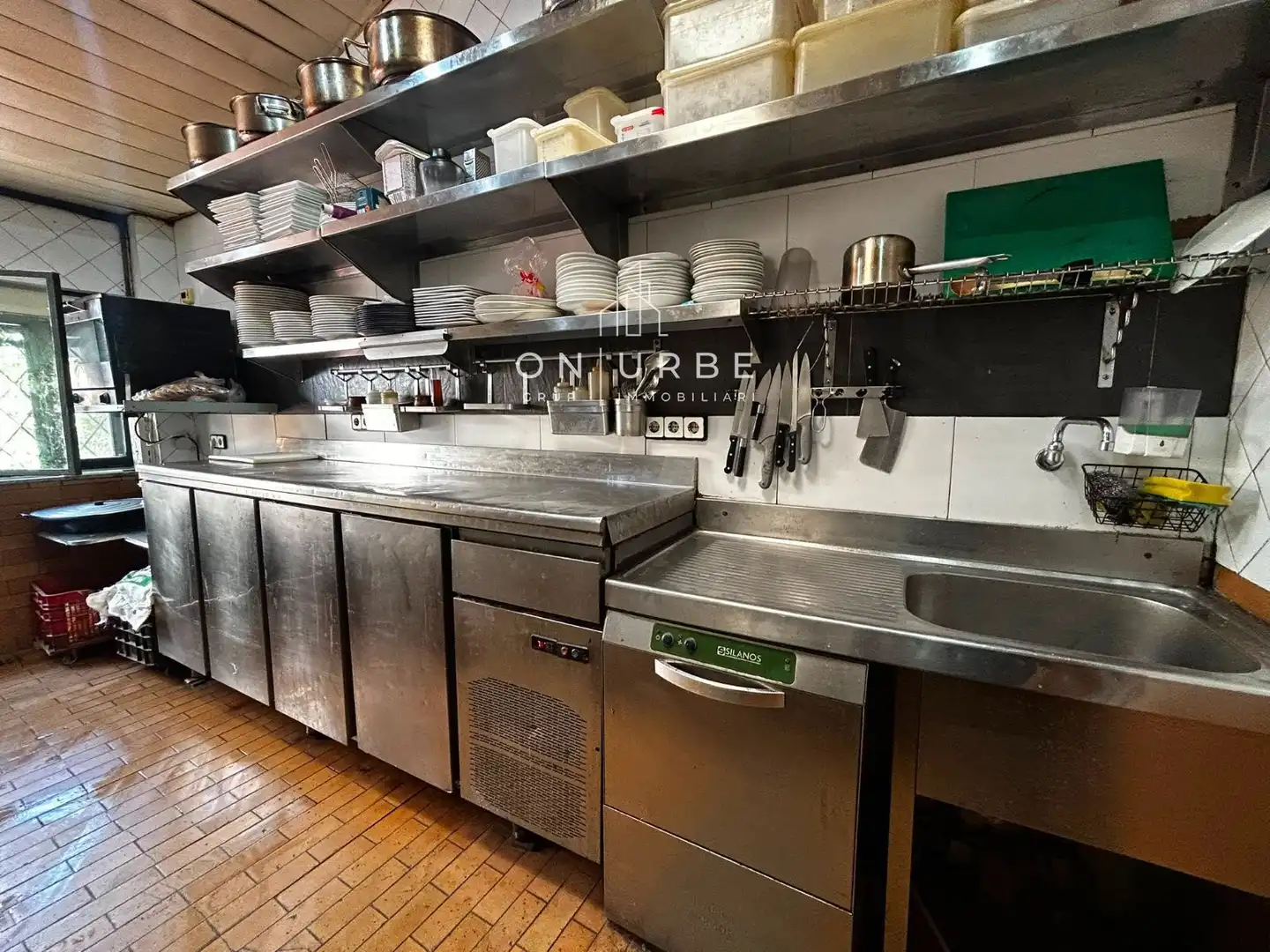 Cocina de Casa o chalet en venta en Barcelona con Aire acondicionado, Terraza y Trastero
