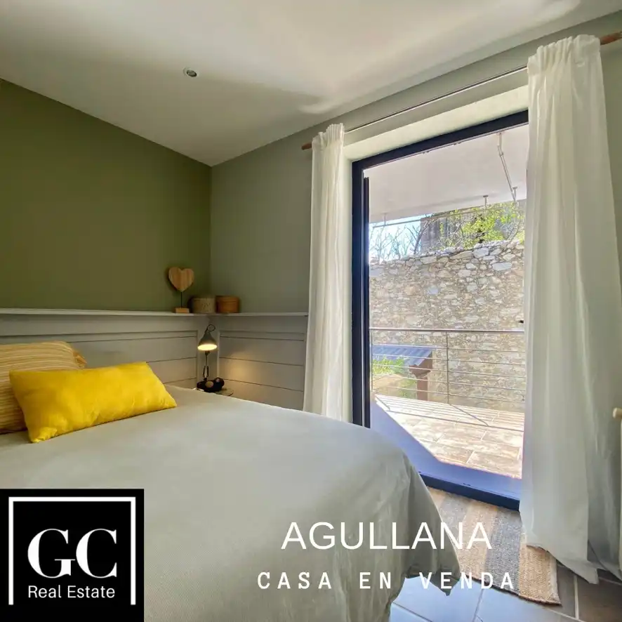 Dormitori de Casa adosada en venda en Agullana amb Calefacció i Terrassa