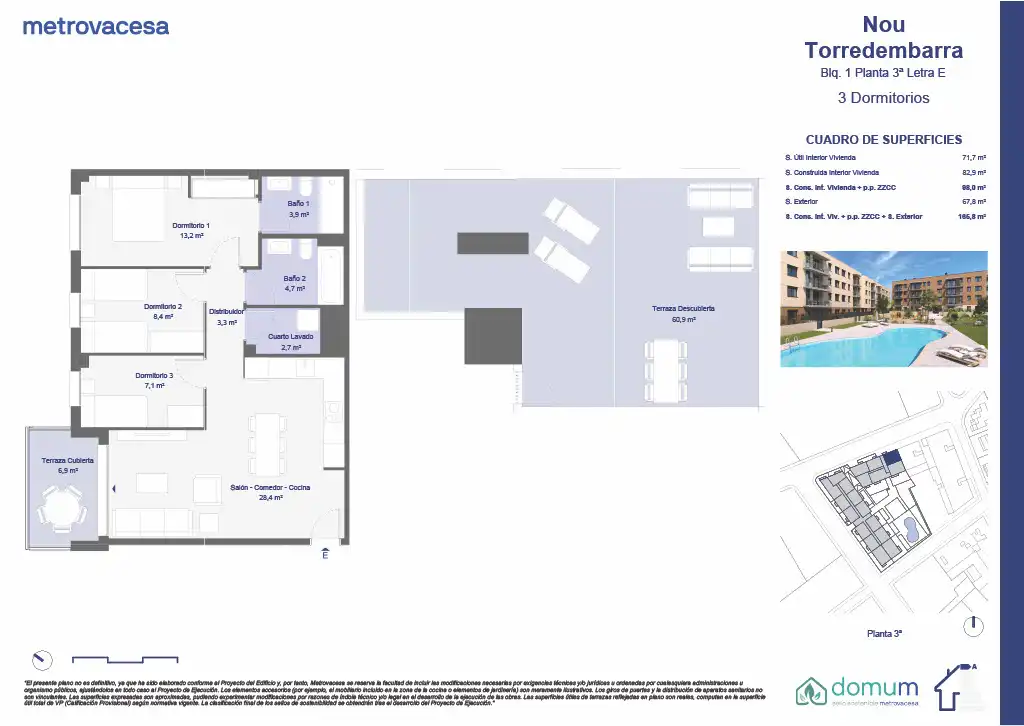 Dachboden zum Verkauf in Torredembarra mit Klimaanlage, Heizung und Privatgarten