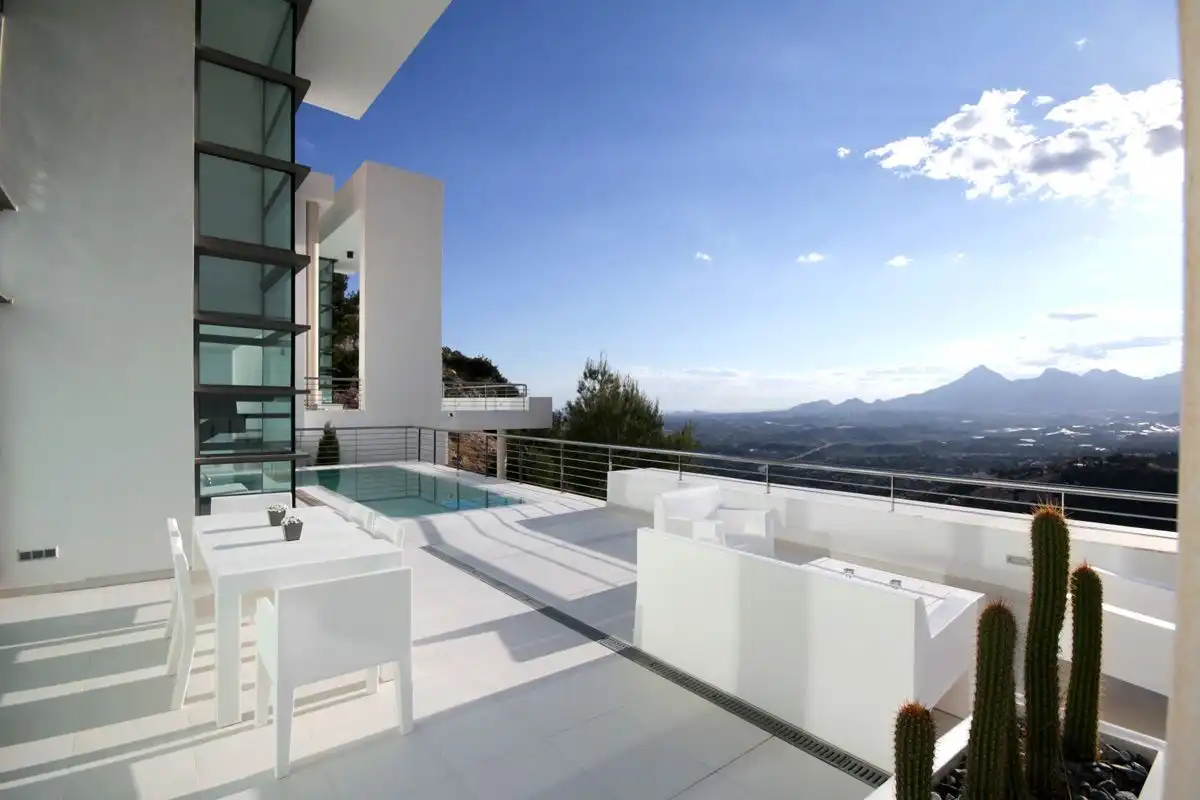 Terraza de Casa o chalet de alquiler en Altea con Aire acondicionado, Calefacción y Terraza