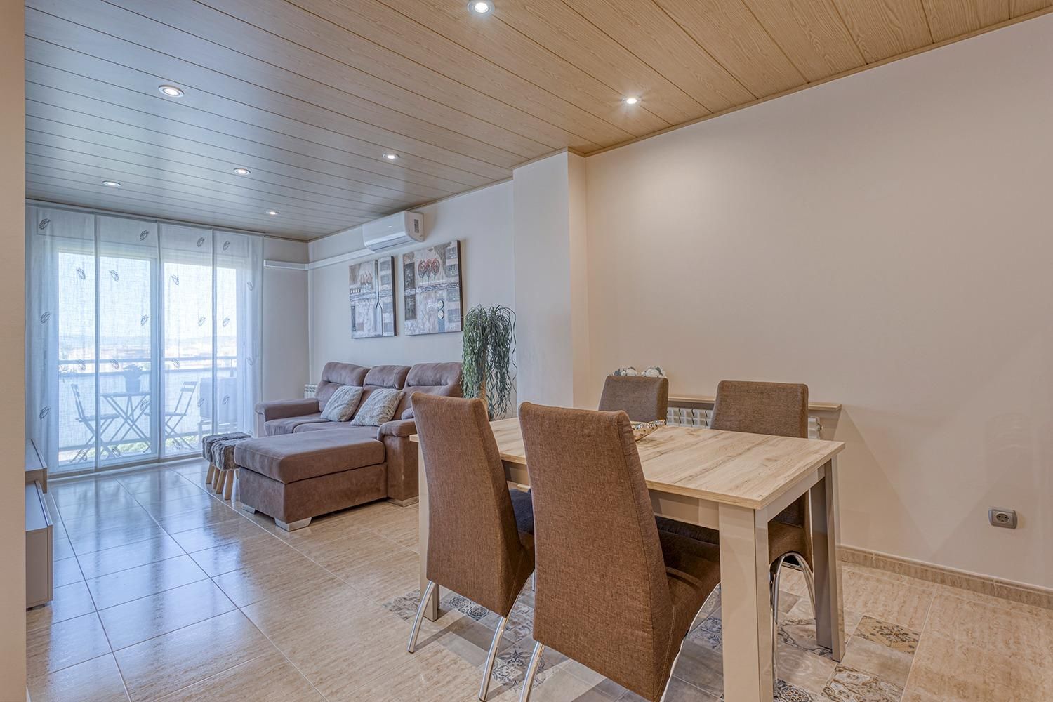 Dining room of Flat for sale in Vilanova del Camí  with Air Conditioner, Terrace and Balcony