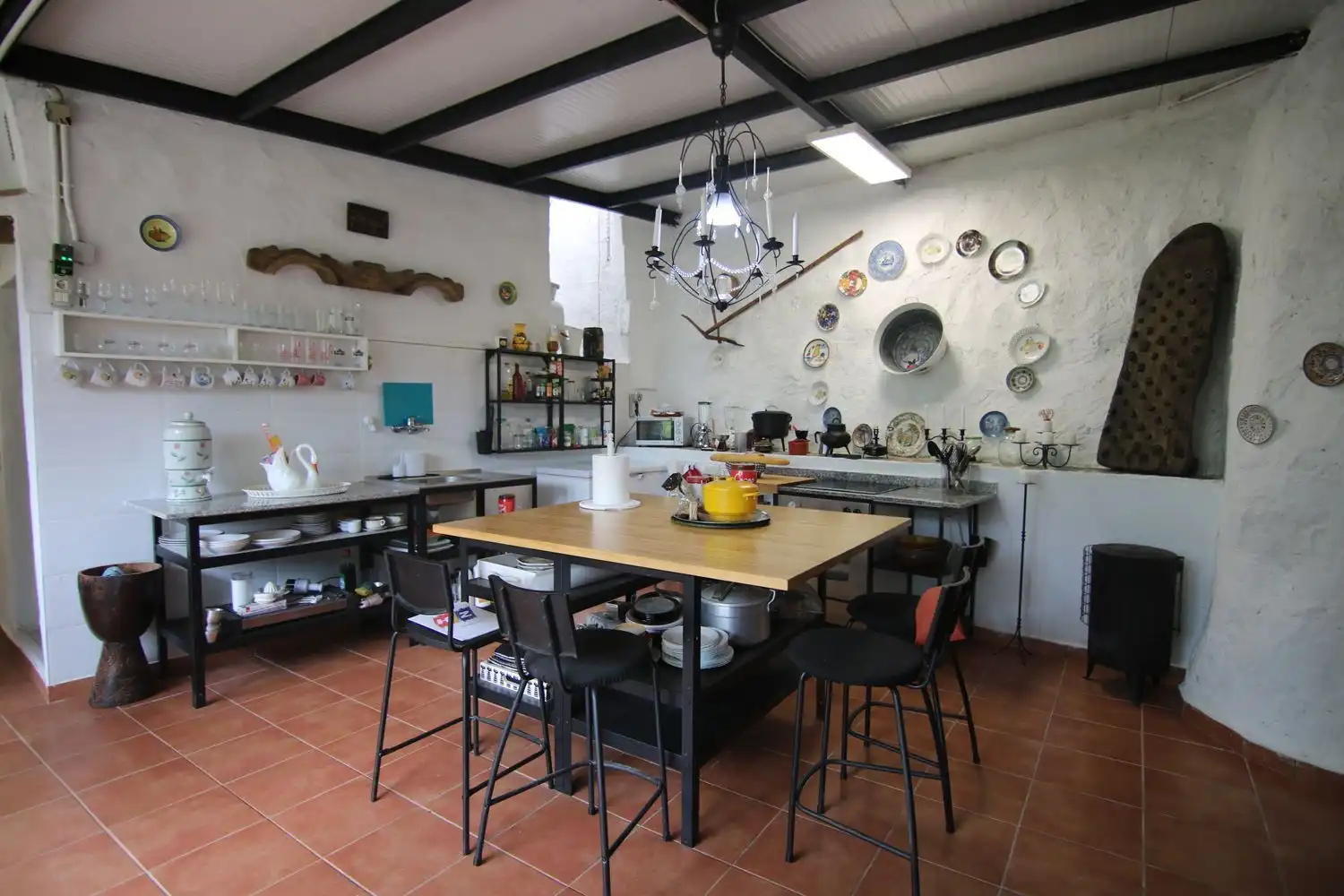 Cuina de Finca rústica en venda en Valleseco