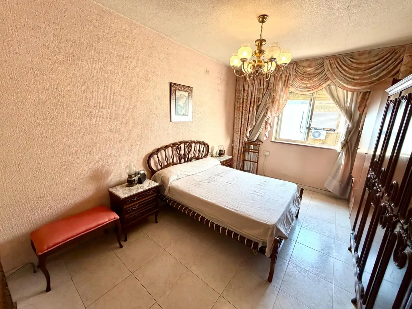 Bedroom of Flat for sale in Murcia  with Storage room and Balcony