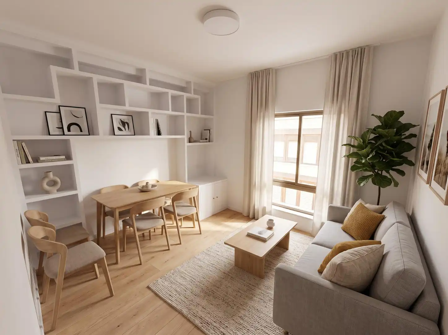 Sala de estar de Piso en venta en Cistierna