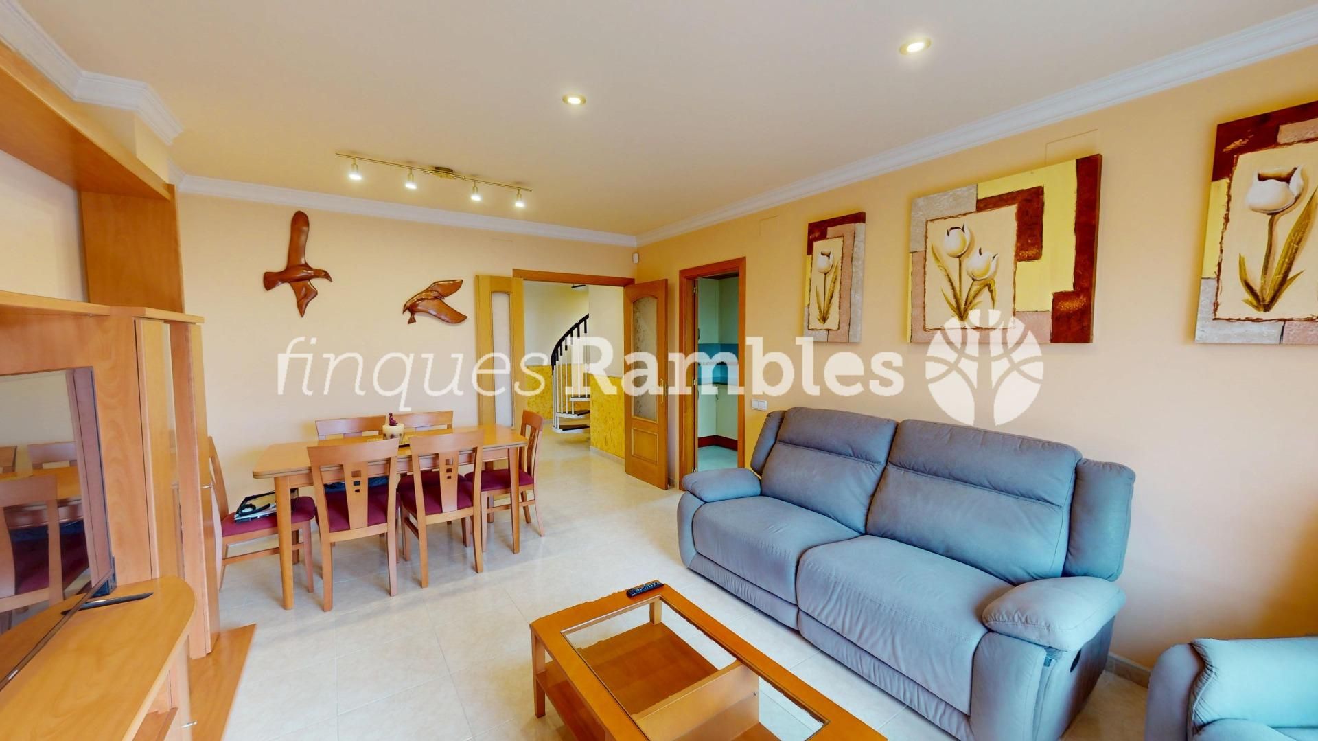 Living room of Duplex for sale in Vilanova del Camí  with Heating, Terrace and Balcony