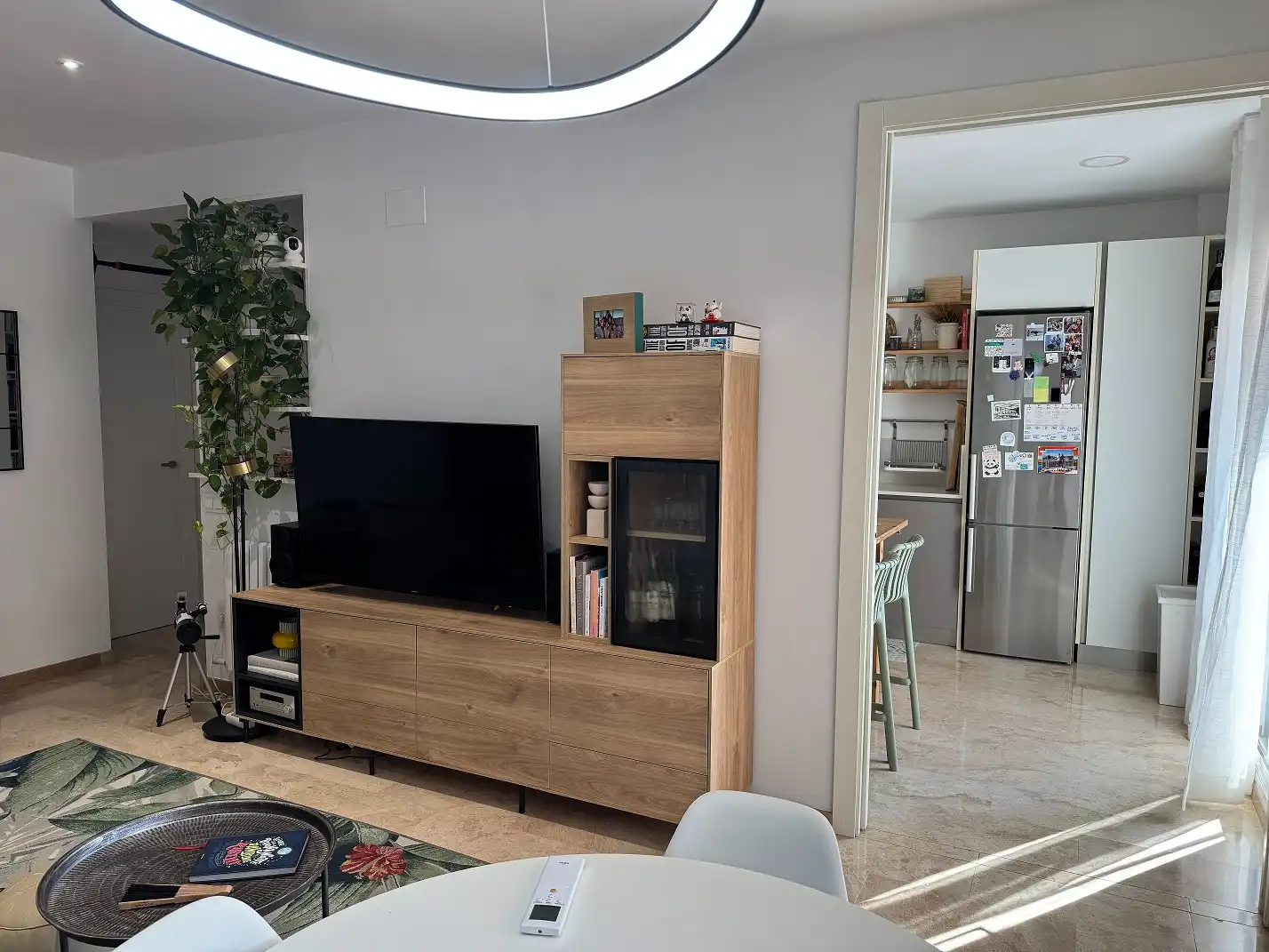 Sala de estar de Ático en venta en Barcelona con Aire acondicionado, Calefacción y Terraza