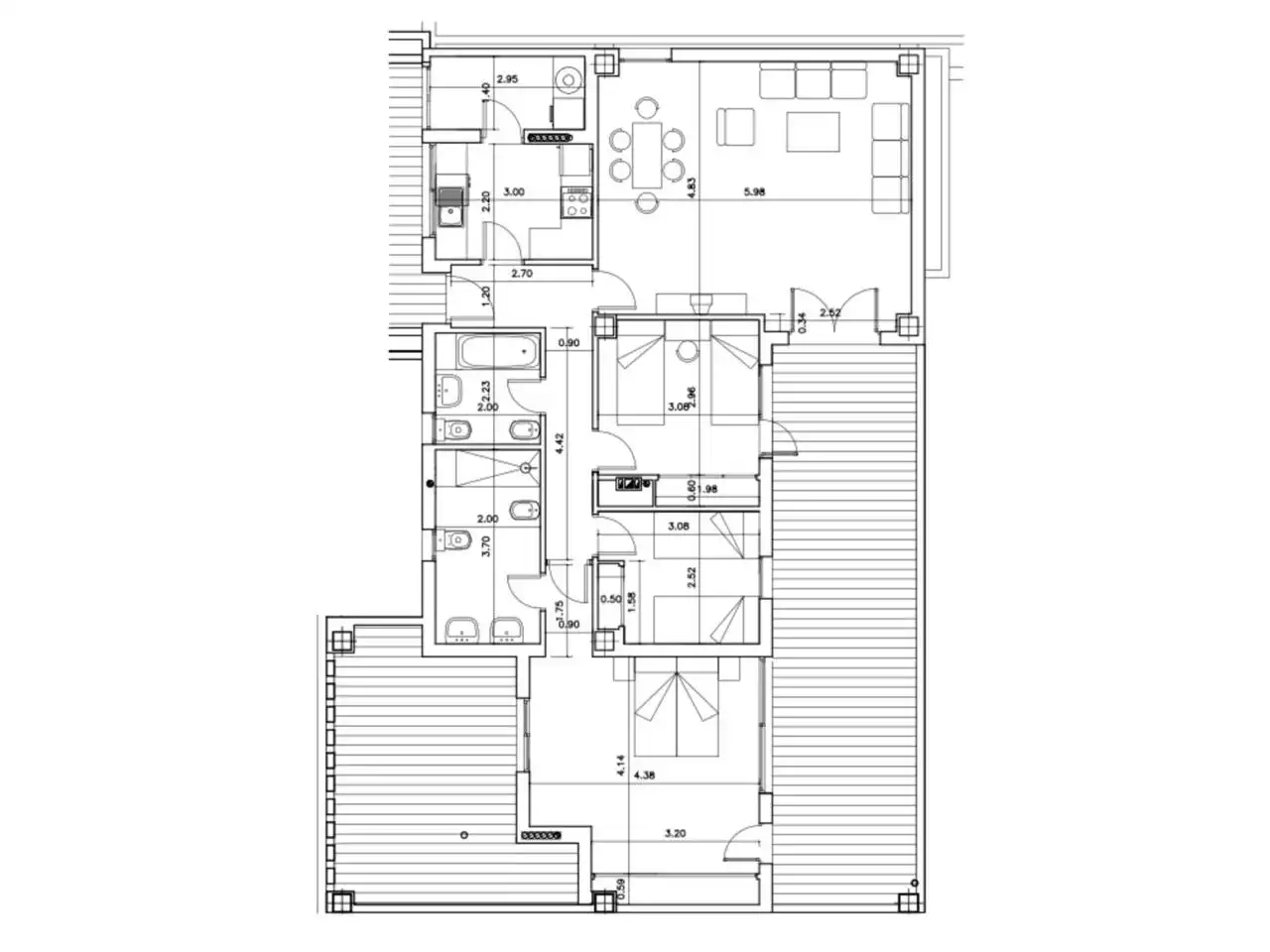 Penthouse mit Pool zum Verkauf in Paseo De La Cruz 1, imagen 38