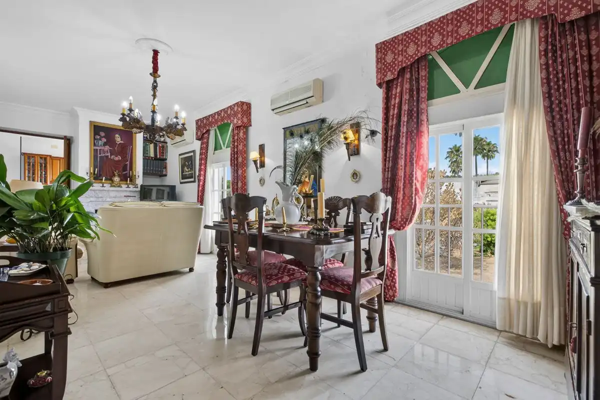 Esszimmer von Maisonette zum Verkauf in Bollullos de la Mitación mit Heizung, Privatgarten und Abstellraum