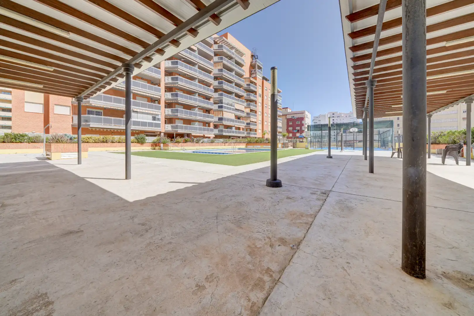 Terrasse von Dachboden zum Verkauf in La Pobla de Farnals mit Klimaanlage, Heizung und Terrasse