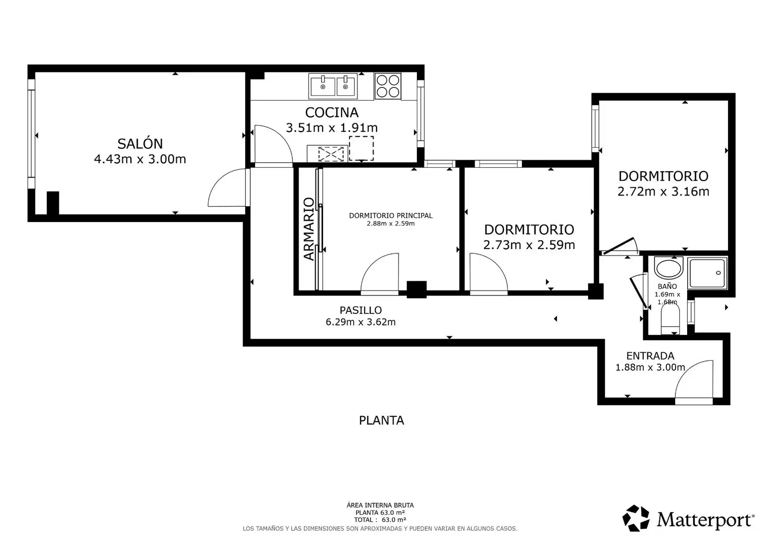 Apartments for sale in Valencia  with Air Conditioner