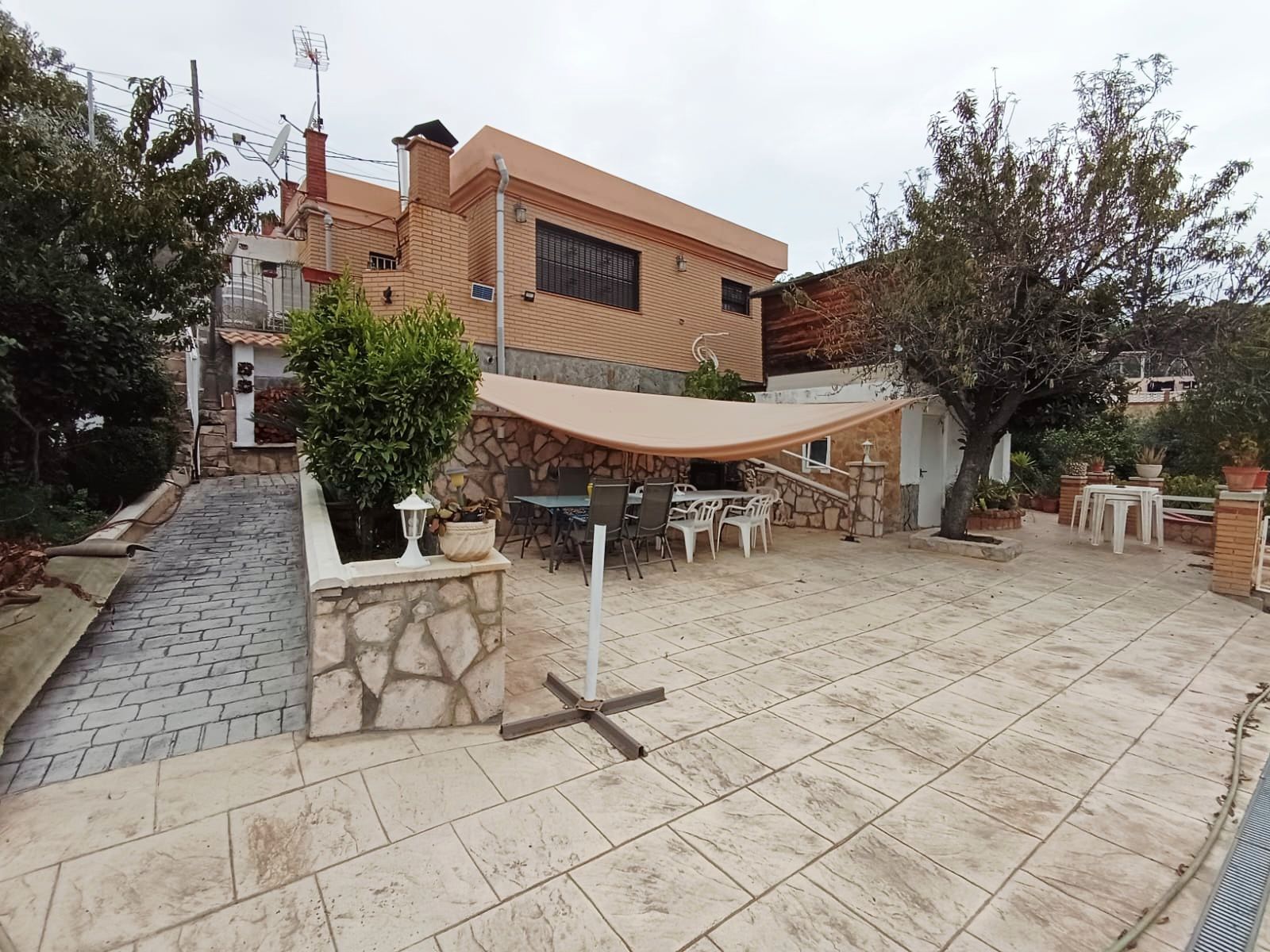 Vista exterior de Casa o xalet en venda en Piera amb Aire condicionat, Calefacció i Jardí privat