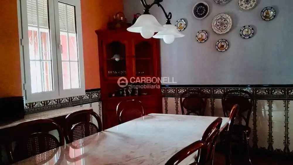 Menjador de Casa o xalet en venda en Cocentaina amb Aire condicionat, Jardí privat i Terrassa