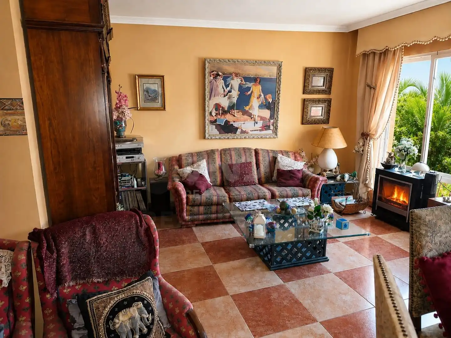 Sala d'estar de Àtic en venda en Caravaca de la Cruz amb Aire condicionat, Calefacció i Terrassa
