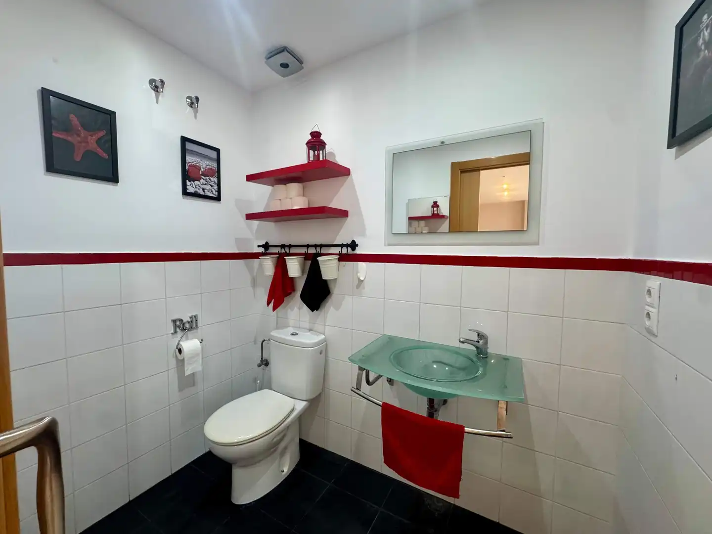 Baño de Casa adosada en venta en Almoines con Aire acondicionado, Terraza y Balcón
