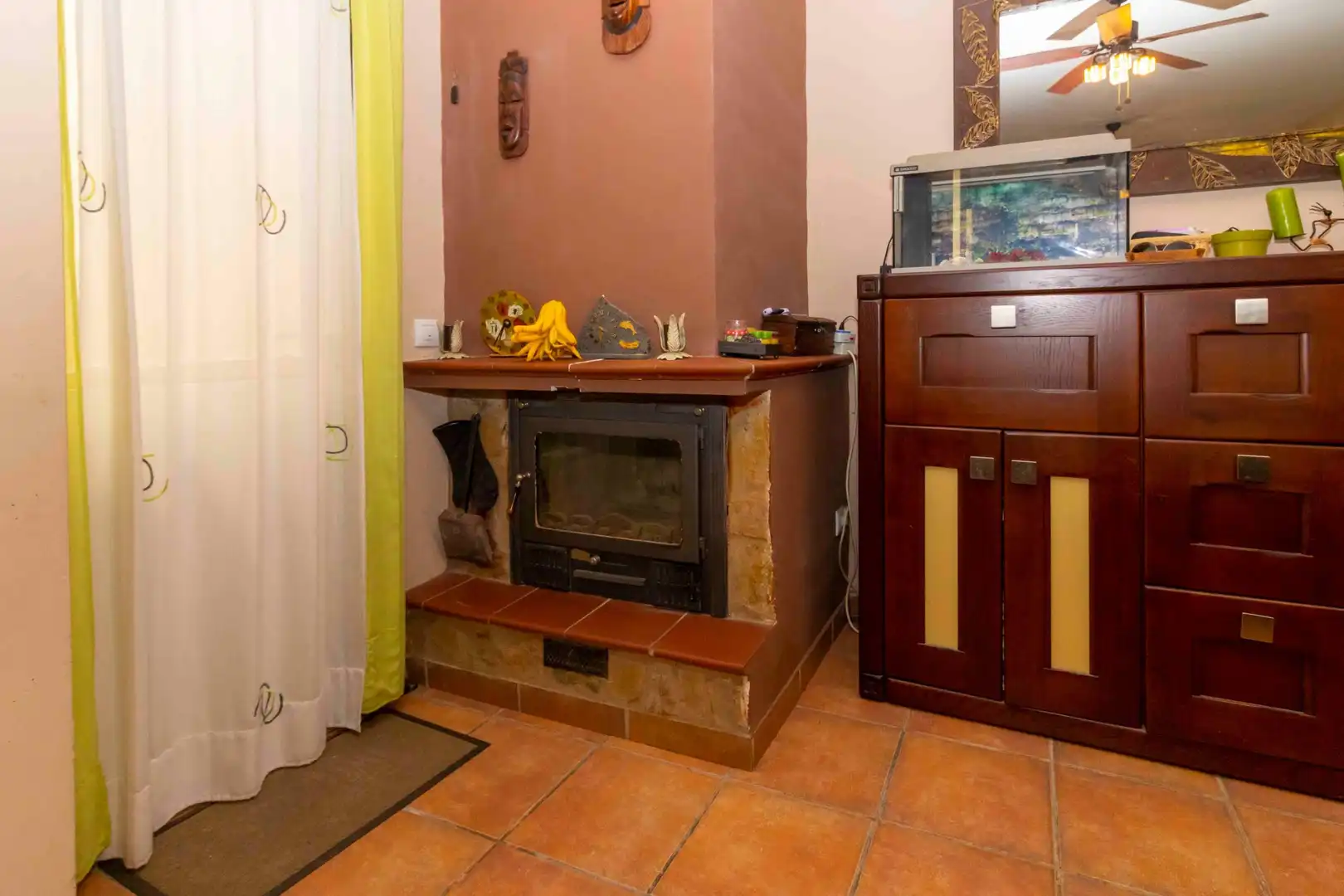 Sala de estar de Casa o chalet en venta en Badajoz con Aire acondicionado y Terraza
