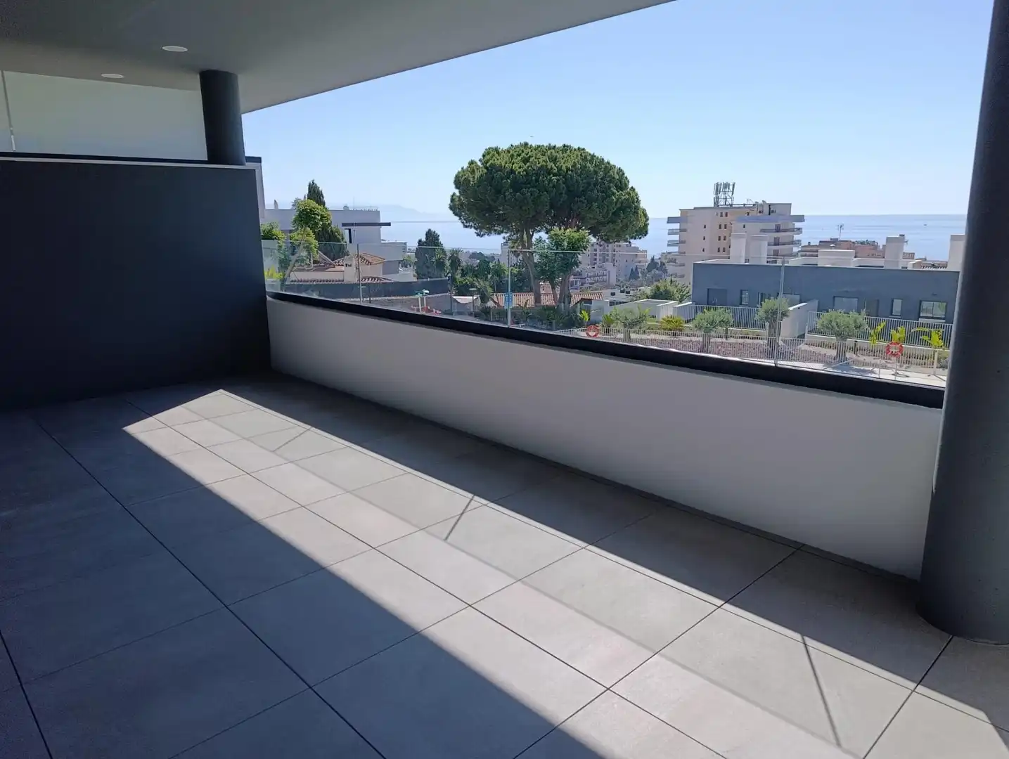 Terrace of Flat for rent in Torremolinos  with Air Conditioner, Heating and Private garden