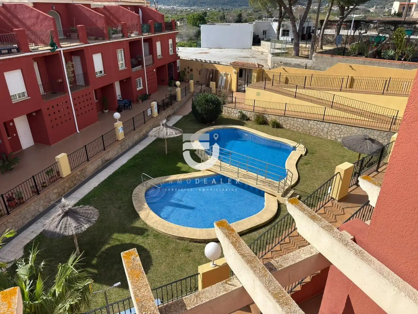 Swimming pool of Houses for sale in Sanet y Negrals  with Private garden, Balcony and Community pool