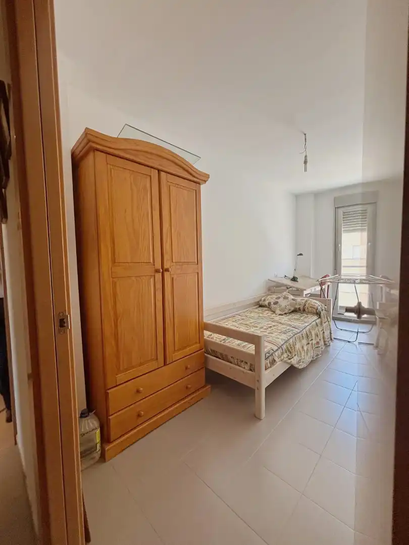 Schlafzimmer von Wohnung zum Verkauf in Zuera mit Heizung, Möbliert und Ofen